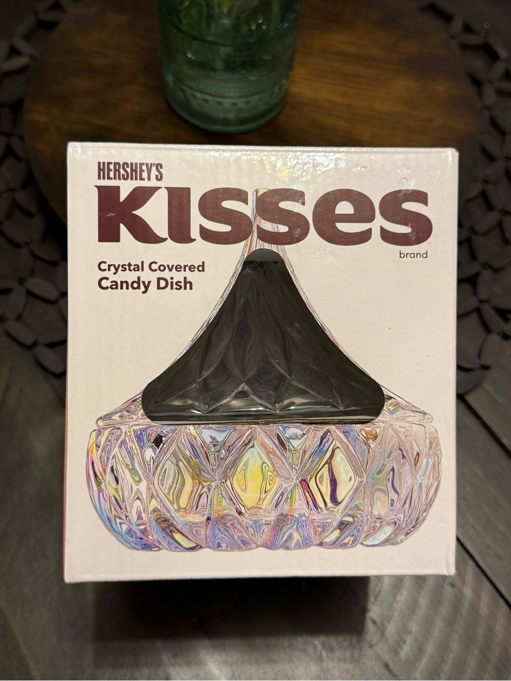 Hershey's Kisses Crystal Covered Candy Dish - Iridescent